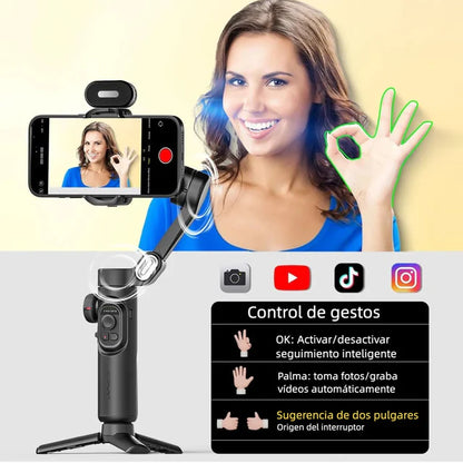 Trípode para Celular con Control Bluetooth | Fotos y Videos Estables a Distancia